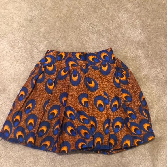 Authentic African print skirt - Picture 1 of 4